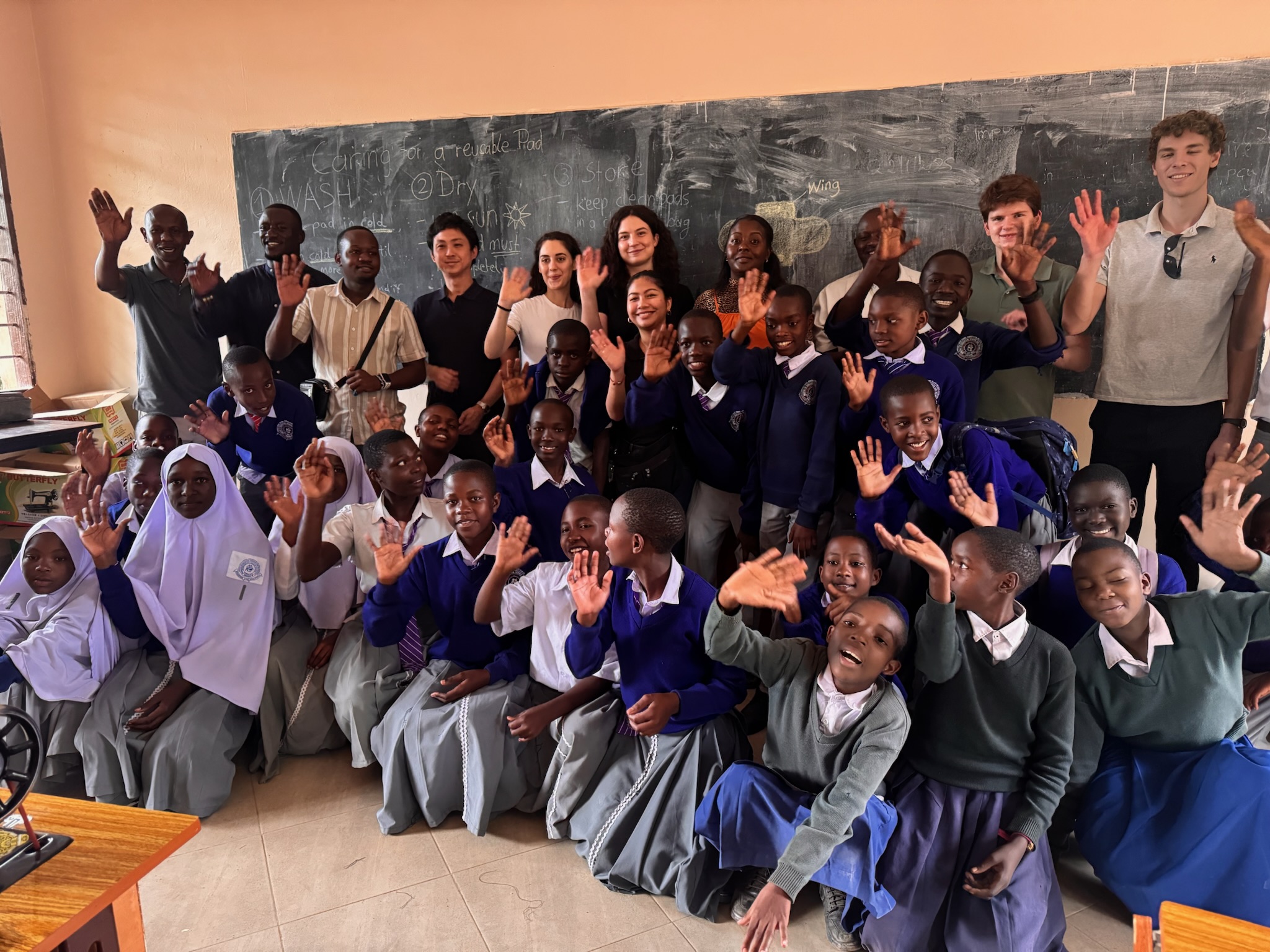 Students in Tanzania